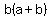 b%28a%2Bb%29
