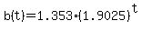 b%28t%29+=+1.353%281.9025%29%5Et