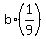 b%2A%281%2F9%29