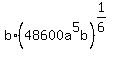 b%2A%2848600a%5E5b%29%5E%281%2F6%29