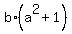 b%2A%28a%5E2%2B1%29