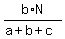 b%2AN%2F%28a%2Bb%2Bc%29