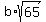 b%2Asqrt%2865%29