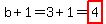 b%2B1=3%2B1=highlight%284%29