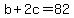 b%2B2c=82