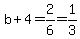 b%2B4=2%2F6=1%2F3