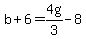 b%2B6=4g%2F3-8