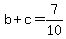b%2Bc=+7%2F10
