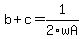b%2Bc=1%2F2wA