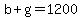 b%2Bg=1200