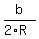 b%2F%282%2AR%29