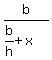 b%2F%28b%2Fh%2Bx%29