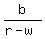 b%2F%28r-w%29