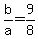 b%2Fa=9%2F8