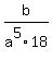 b%2Fa%5E5%2F18