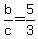 b%2Fc=5%2F3
