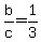 b%2Fc+=+1%2F3