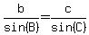 b%2Fsin%28B%29=c%2Fsin%28C%29