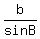 b%2Fsin+B