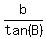 b%2Ftan%28B%29
