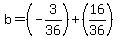 b=%28-3%2F36%29%2B%2816%2F36%29