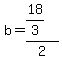 b=%2818%2F3%29%2F2