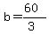 b=%2860%29%2F%283%29