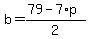 b=%2879-7%2Ap%29%2F2