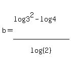 b=%28log%283%5E2%29-log%284%29%29%2Flog%28%282%29%29