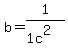 b=+1%2F%281c%5E2%29