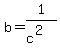 b=+1%2F%28c%5E2%29