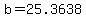 b=+25.3638