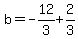b=-12%2F3%2B2%2F3