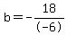 b=-18%2F-6