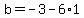 b=-3-6%2A1