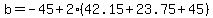 b=-45%2B2%2842.15%2B23.75%2B45%29