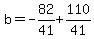 b=-82%2F41%2B110%2F41