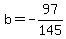 b=-97%2F145