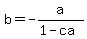 b=-a%2F%281+-+ca%29