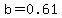 b=0.61