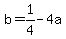 b=1%2F4-4a