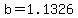 b=1.1326