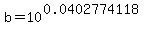 b=10%5E%280.0402774118%29