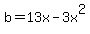 b=13x-3x%5E2