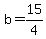 b=15%2F4