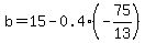 b=15+-+0.4%28-75%2F13%29