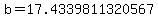 b=17.4339811320567