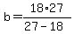 b=18%2A27%2F%2827-18%29