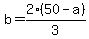 b=2%2850-a%29%2F3