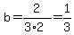 b=2%2F%283%2A2%29=1%2F3